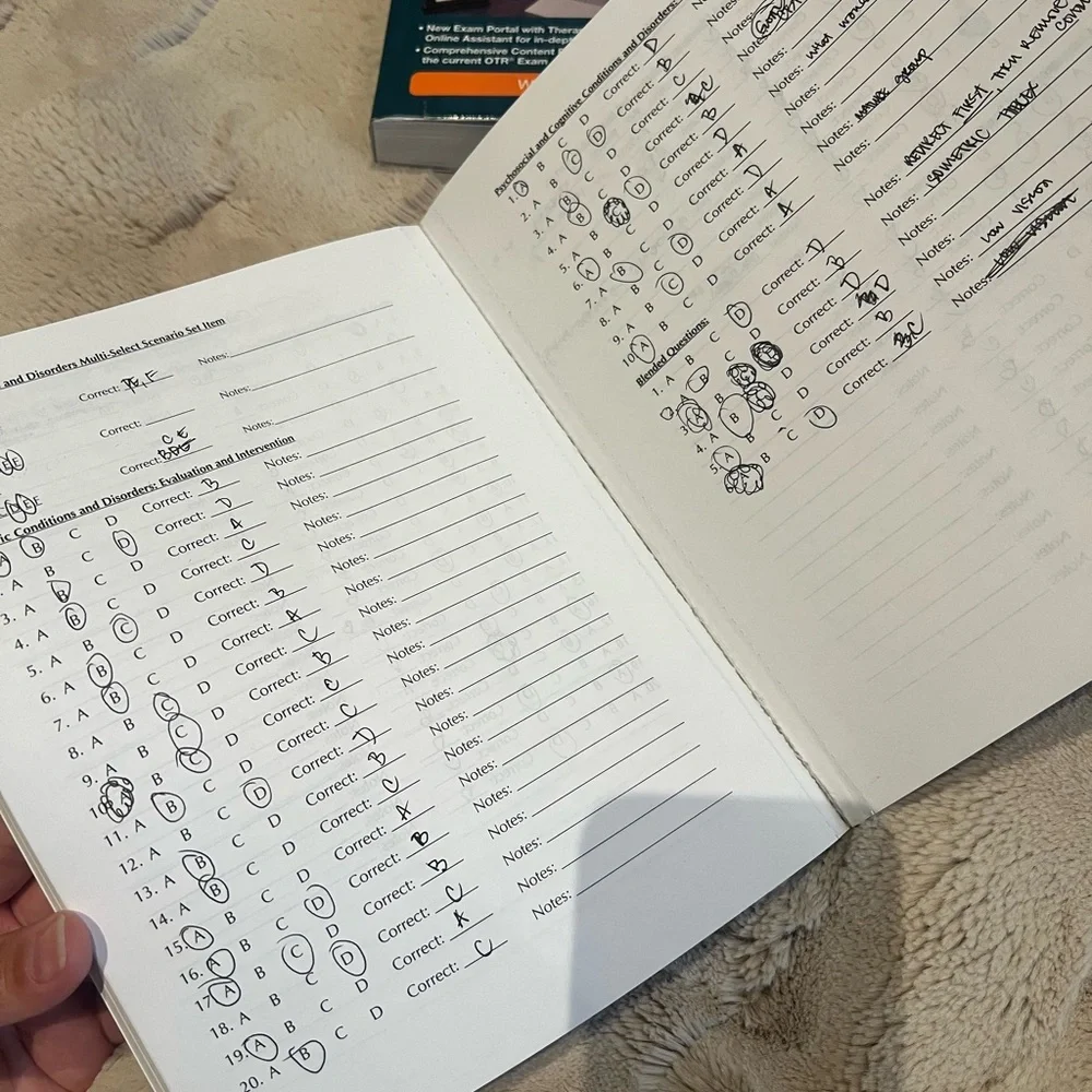 TherapyEd Occupational Therapy OTR Exam Books - Picture 11 of 11